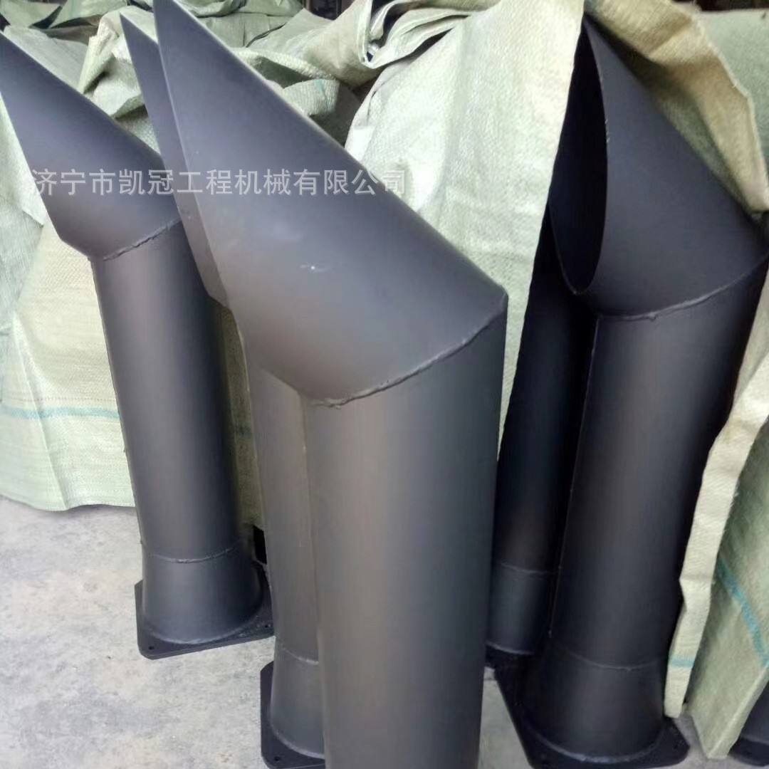 斗装载机山铲车配件DX301 300 302装载机消声器烟筒排气管连接管