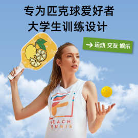 匹克球球拍单人训练匹克拍专业一体户外训练亲子便携耐打运动球拍