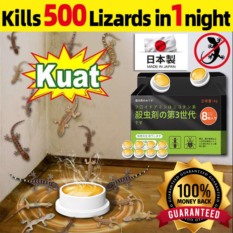 Factory direct wholesale new gecko house to drive the artifact cockroach ants easy to stick buttons for export