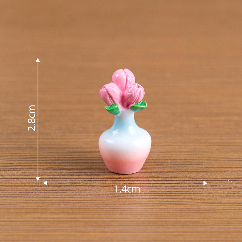 クリエイティブ手作りフラワーアレンジメントアート小さな花瓶ベビーハウス diy 装飾アクセサリーミニマイクロ風景デスクトップ装飾品|undefined