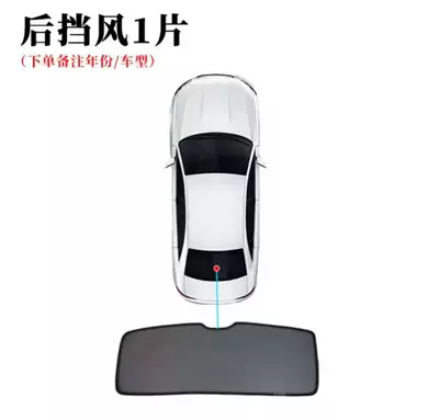 protection and privacy, Car curtains - tailgate-cover-1-piece-with-suction-cups2-pairs-jikrypton-007gt
