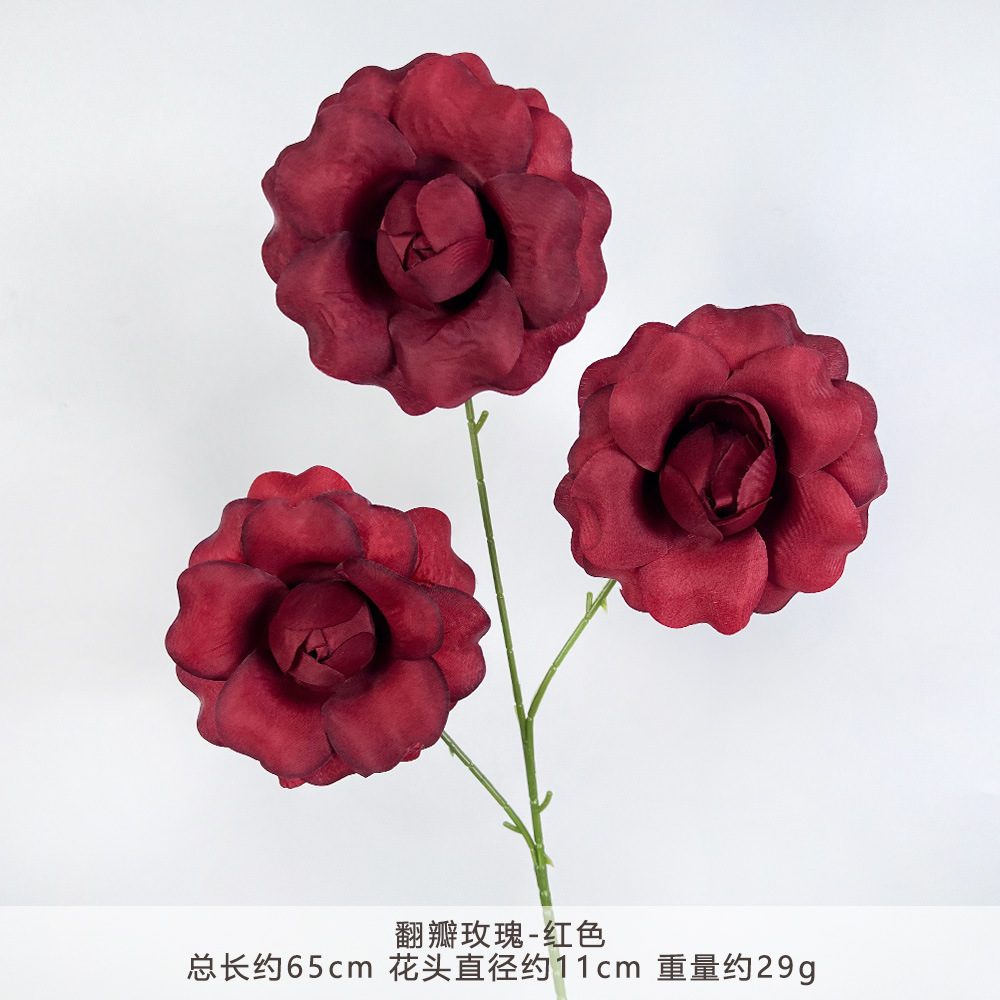 Yn-flap rose-red
