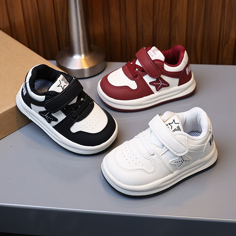 Маленькая белая обувь для детей 3-6 лет весна и осень новая дышащая обувь для девочек