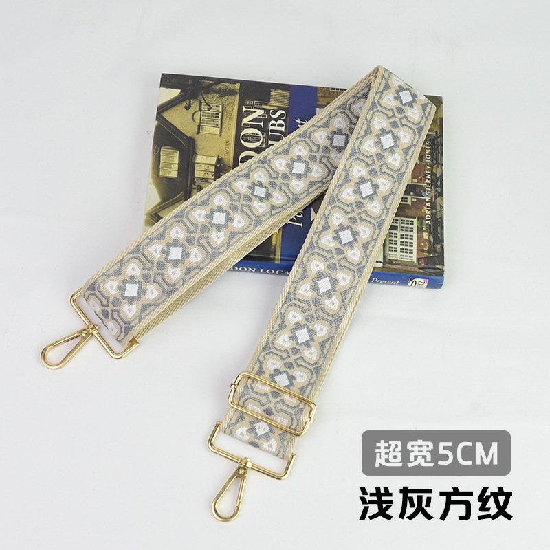 Bolso bandolera con accesorios ultra anchos, bolso de color, correa gruesa, correa de repuesto alargada, correa de hombro de bolso universal ajustable