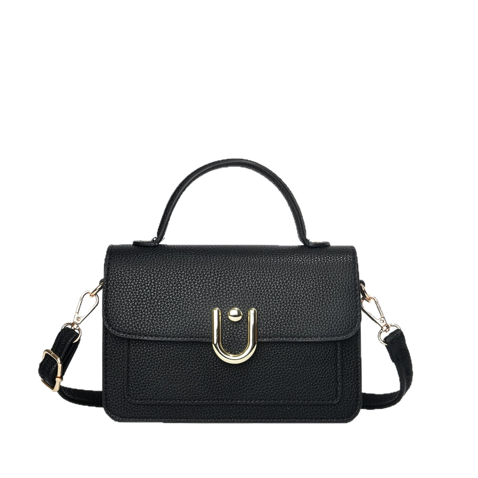 Temperamento exquisito bolsos de moda bolsos casuales bolsos de hombro de moda de color sólido bolsos de brazo versátiles bolsos de mano
