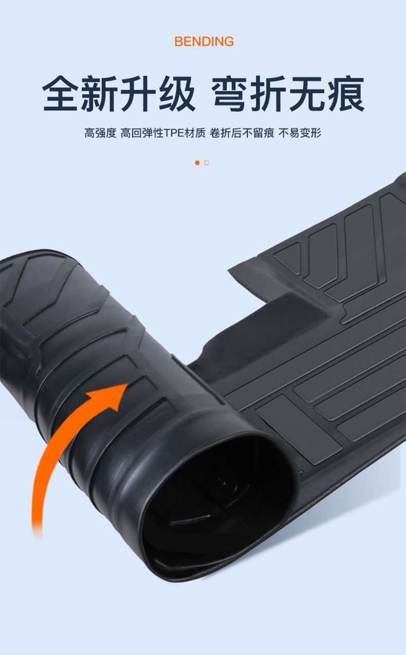 Suitable for 4-generation Emgrand Foot Pad 25 TPE 4-generation Main Driving Single Car Supplies Interior Decoration New