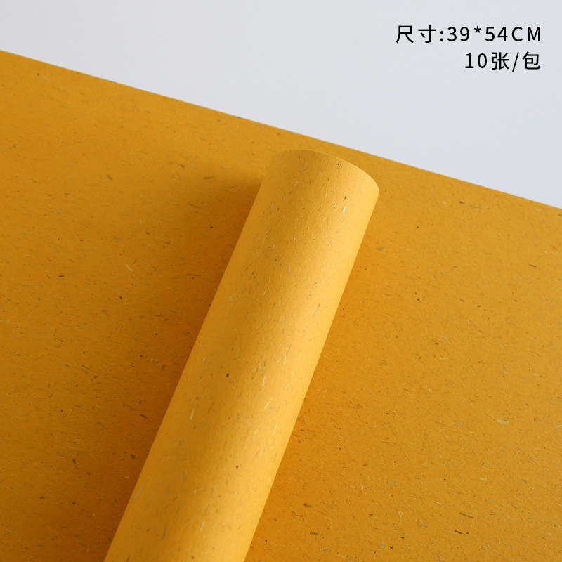 Nuevo otoño cálido invierno astillas de madera mano rasgada ramo de flores envoltura de papel de regalo embalaje manual DIY material de papel de arte lote