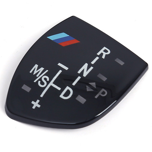 Suitable for BMW gear handle panel M label sticker X1X3X5X63 series 5 series 7 series gear head decorative sticker interior modification