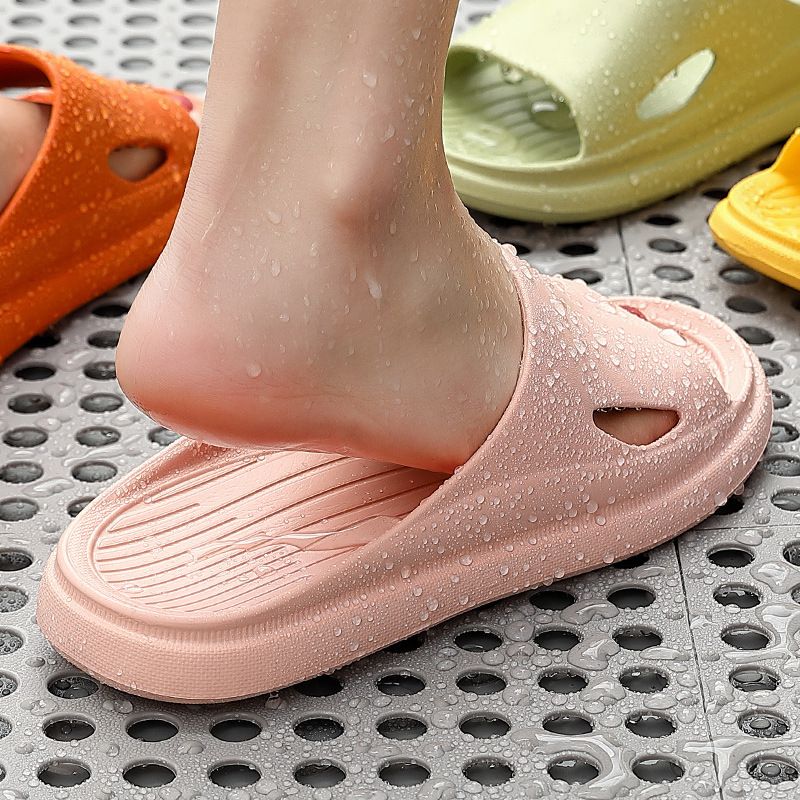 Summer Men's and Women's Deodorant Slippers Indoor Non-Slip Hospitality Home Home Summer Home Bathroom Bathing Couple Women's Shoes