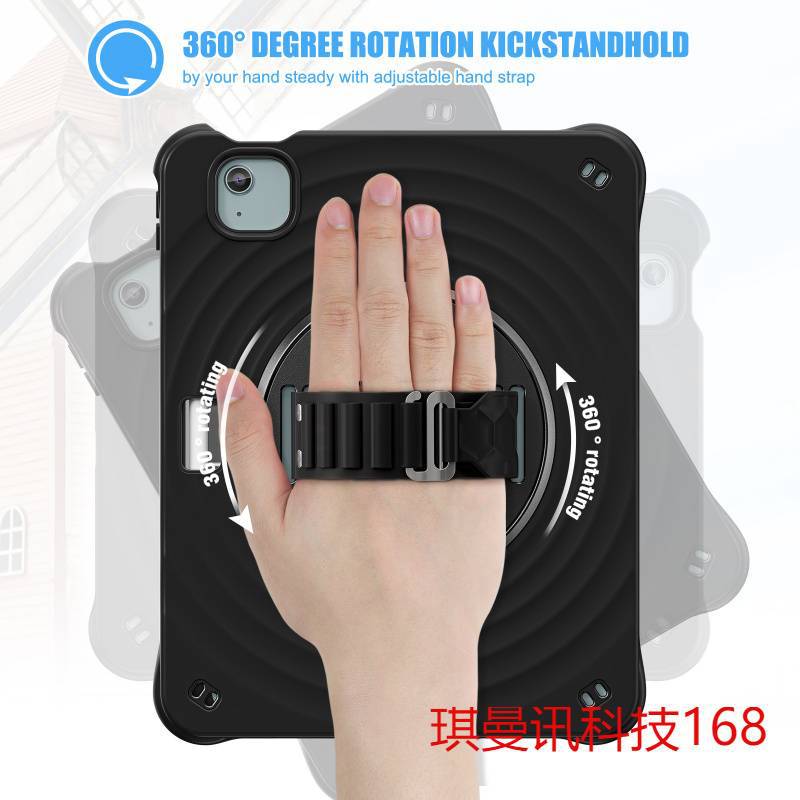 Aplicable a Apple iPad Air4 / Air5 10.9 2022 / Pro11 pulgadas caso de protección contra caídas soporte funda de cuero