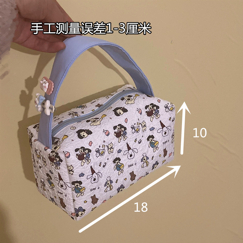 化粧品バッグコレクション猫便利な化粧品バッグ旅行トイレタリー収納袋立体ハンドバッグ大容量|undefined