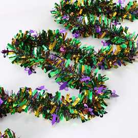 六一儿童节装饰毛条彩条拉花彩带商场门店生日结婚婚礼装饰品