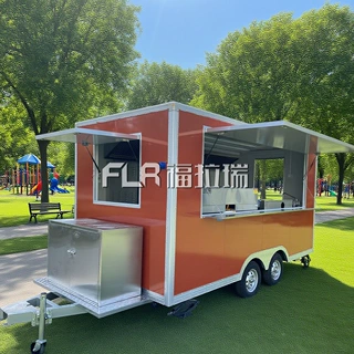 跨境多功能移动餐车夜市摆摊车商业街景区移动餐车咖啡奶茶餐车
