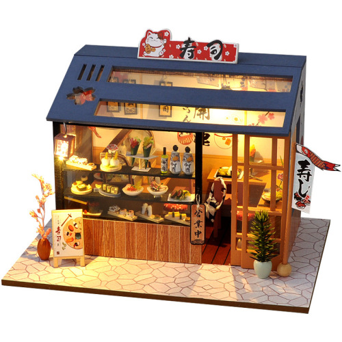 Tianyu diy cabin shop creative handmade house model mini New Year's Day gift