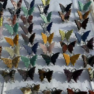 crystal butterfly  ��Ȼʯ���� �댚ʯ�������