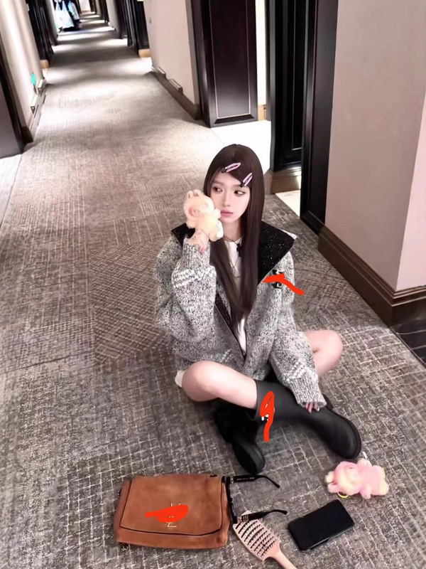 高品质~男女同款秋冬高定针织外套慵懒复古提花设计时尚拉链开衫|undefined