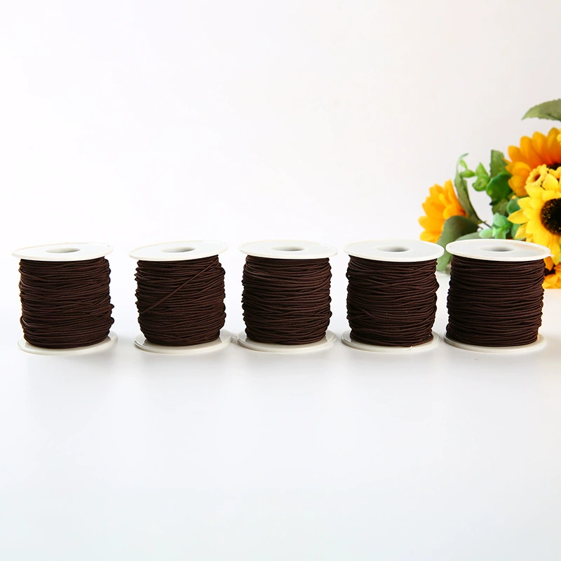 Long -term supply specifications, new round loose tight fine elastic rope 1.2mm tag rope multi -function