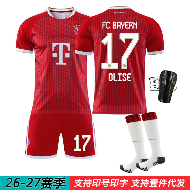 Bayern Münhen Ev Forması Dəsti 26-27, Kane 9 və Olise 17