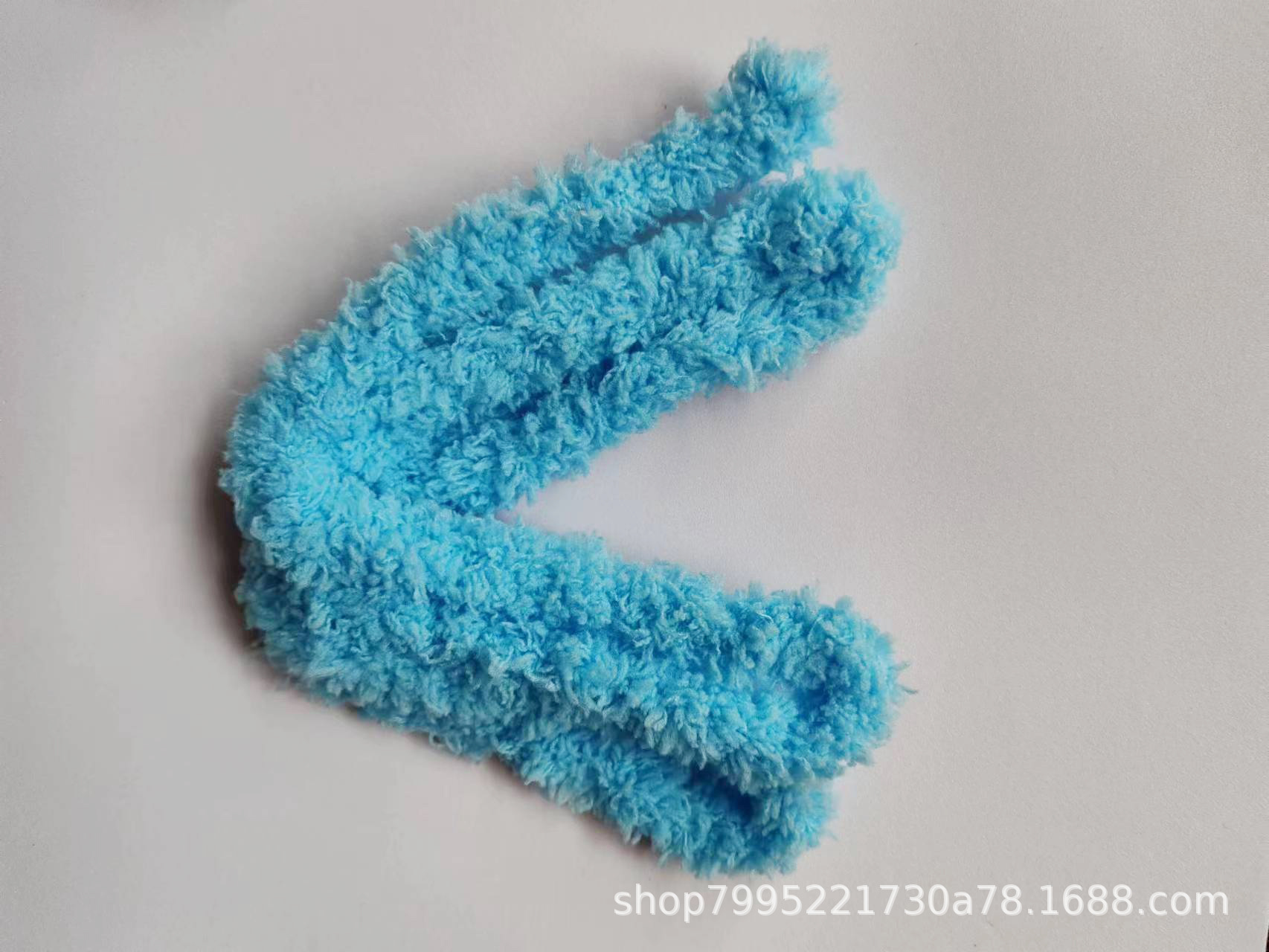 Palo de torsión de terciopelo de coral 15mm Puppy Paquete de material de bricolaje de cifrado súper grueso