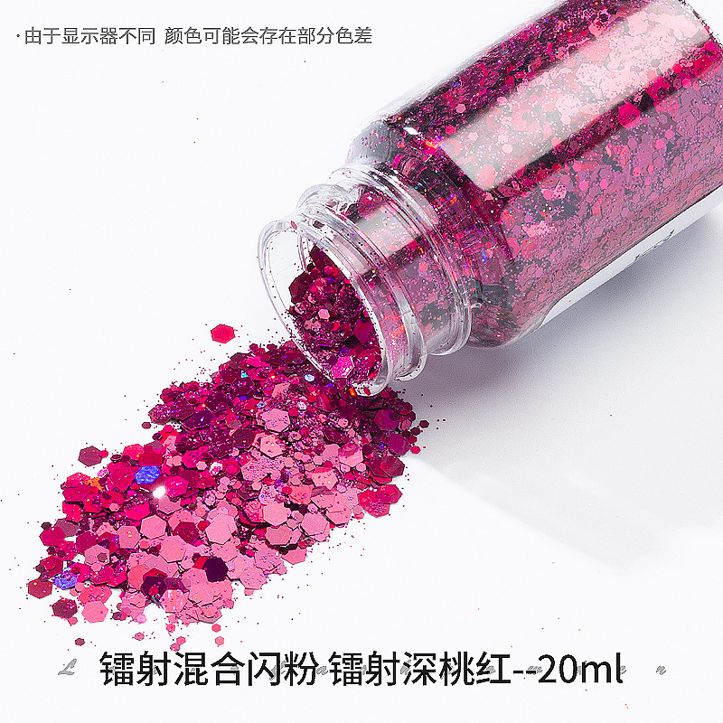 polvo brillante DIY material sequinilla goteo AB molde resina UV aceite Mahjong relleno joyas auriculares ilusión