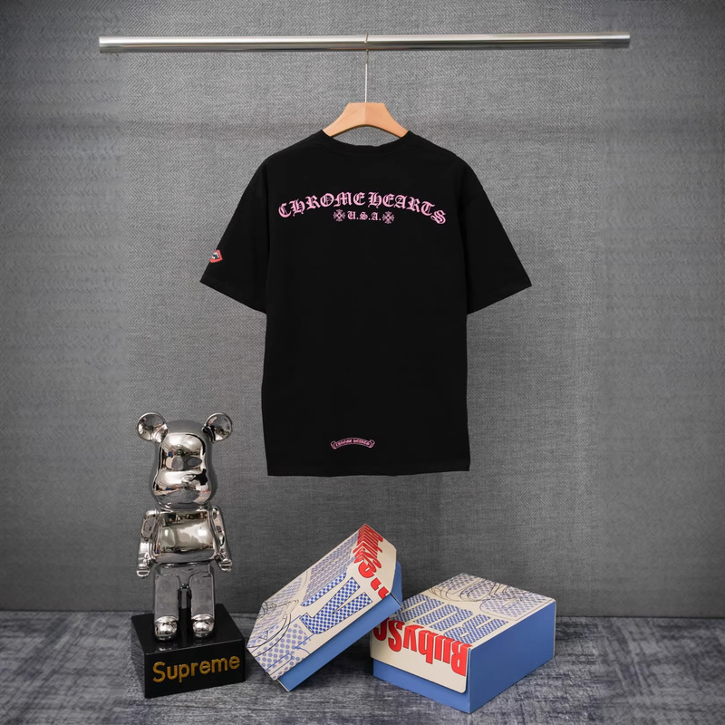 Ch Cro Correct Edition 2026 Summer Hot Item Collection: Short-Sleeve T-Shirt with Chest Pocket Print for Men and Women, One Piece Per Order Ch Cro Correct Edition 2026 Summer Hot Item Collection: Short-Sleeve T-Shirt with Chest Pocket Print for Men and Women, One Piece Per Order
