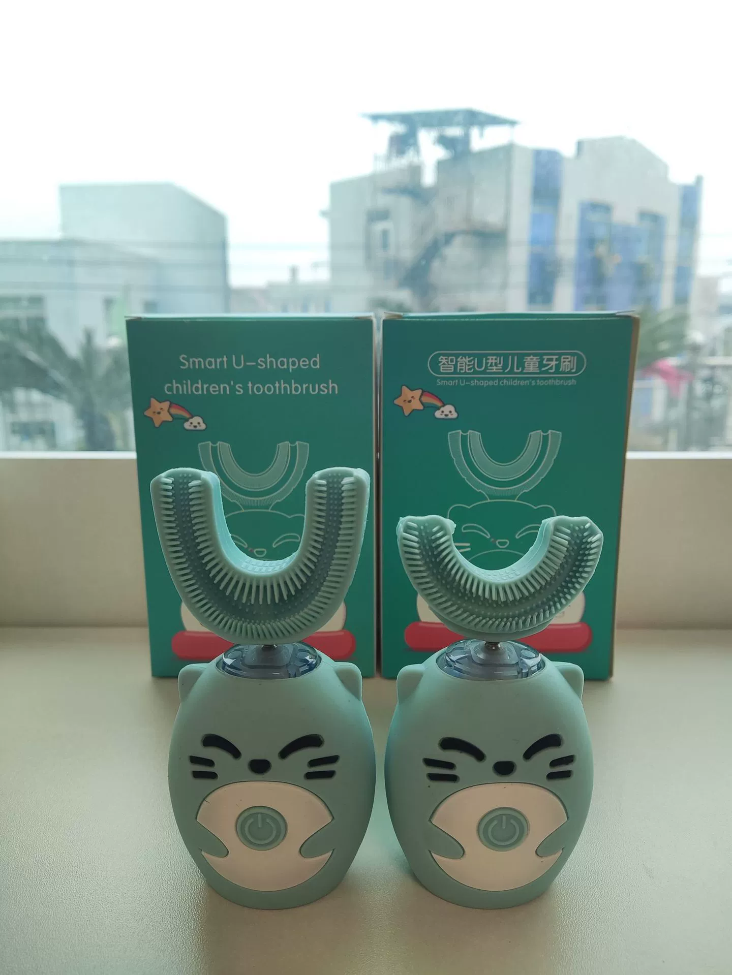 Children's cartoon automatic toothbrush