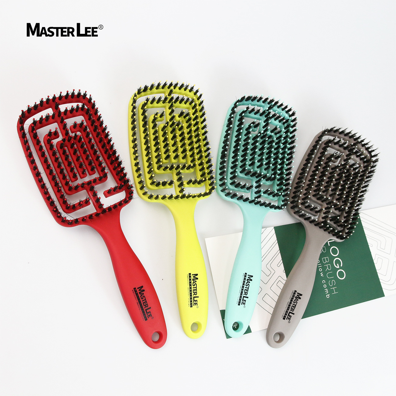 Maastri Cross border mosquito-repellent incense Big Bend Hollow Shun Fat Spareribs Hairdressing massage comb wholesale