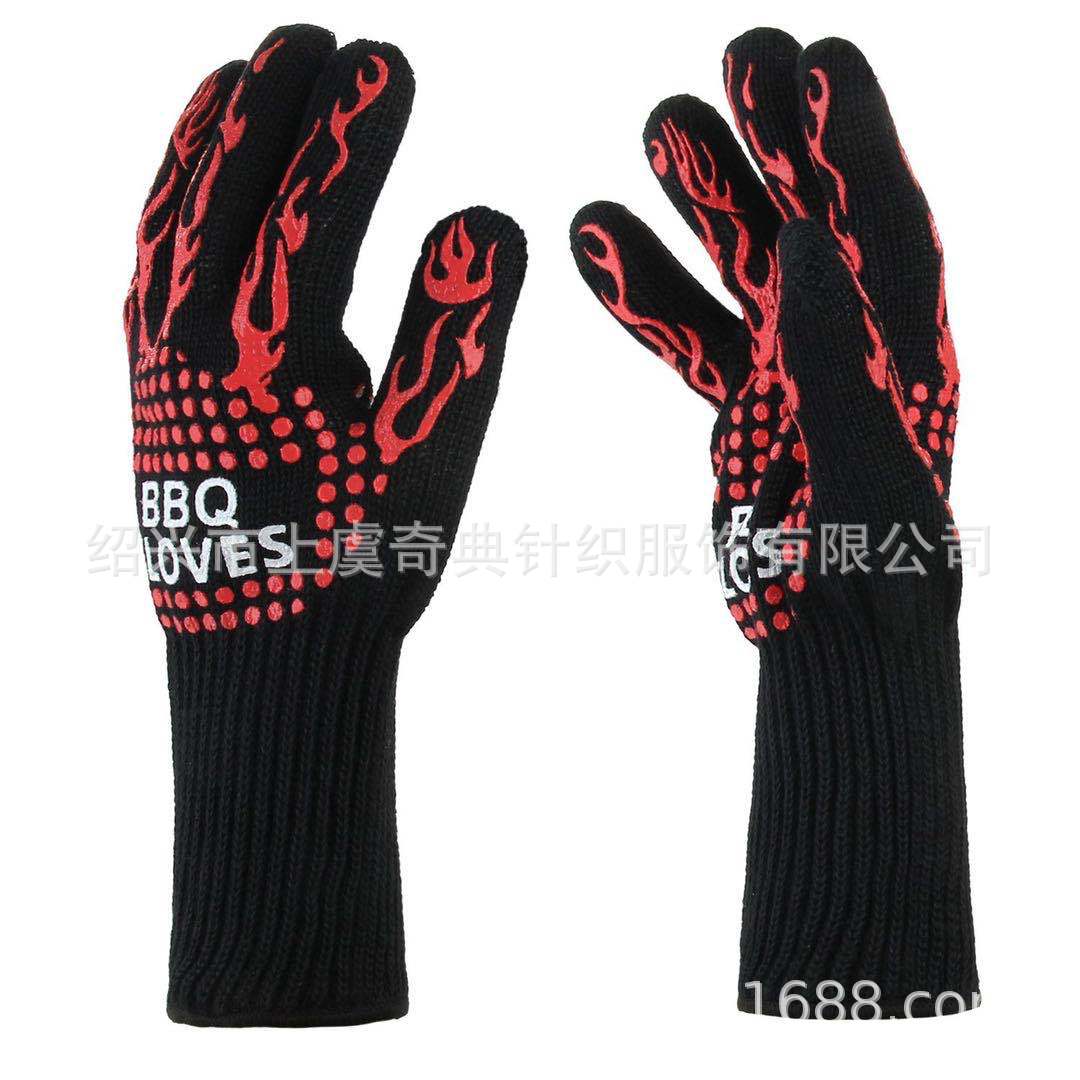빨간색과 흰색 BBQ GLOVES * 가격