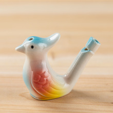 ♔小鸟哨子新款带绳陶瓷水鸟口哨景区儿童玩具挂件公园地摊学生奖