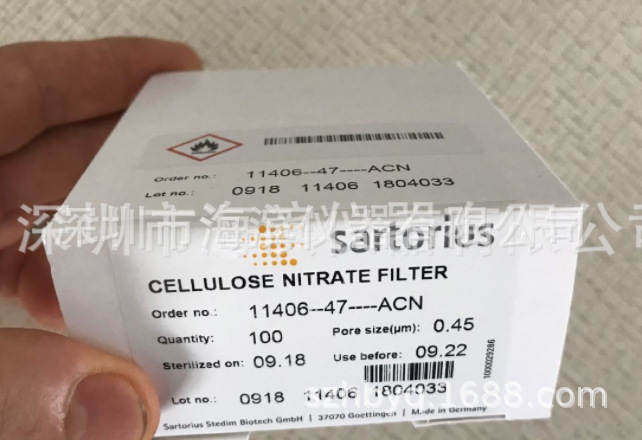 11406-047SCM赛多利斯微生物检测卷装滤膜47MM 0.45UM硝酸纤维膜