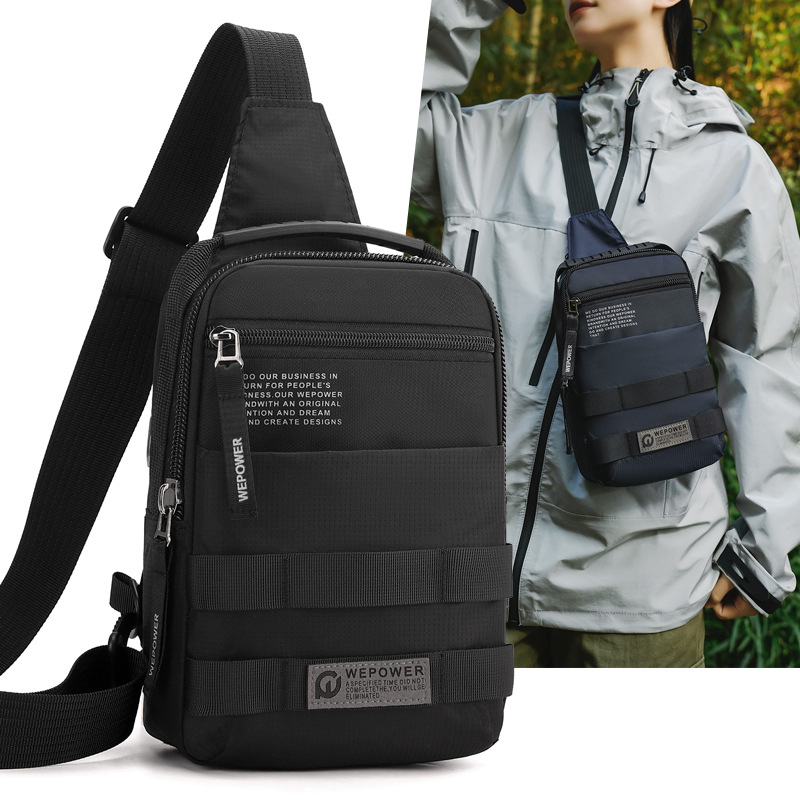 WEPOWER nuevo tipo de bolso portátil al aire libre urbano, bolso de hombro ligero, bolso de moda de negocios, bolso de pecho de viaje