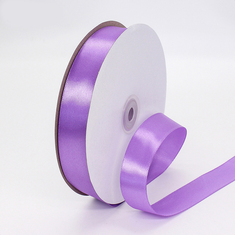 Fabricantes al por mayor lavanda púrpura cinta de cinta flor regalo decoración embalaje cinta transfronteriza al por mayor cinta