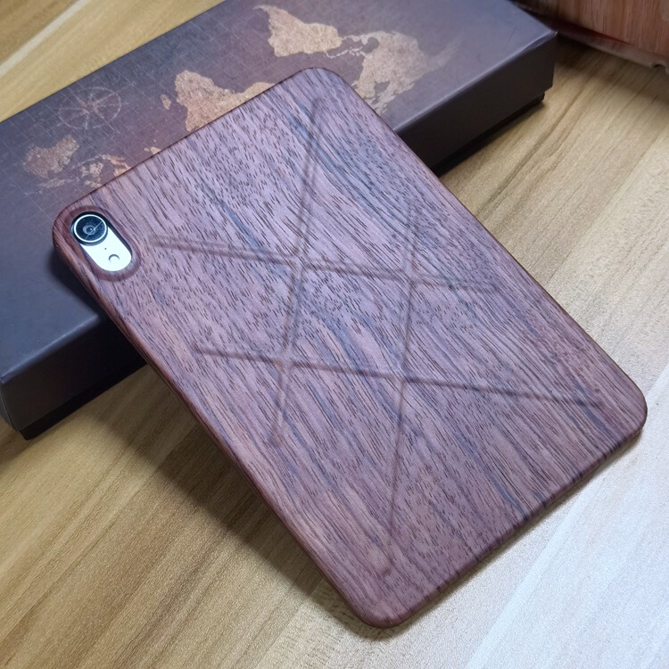 Suitable for Apple iPad Mini 6, Thin and Light Wooden Protective Case, Aramid Fiber, Business Niche Tablet, Thin and Light, Anti-Slip