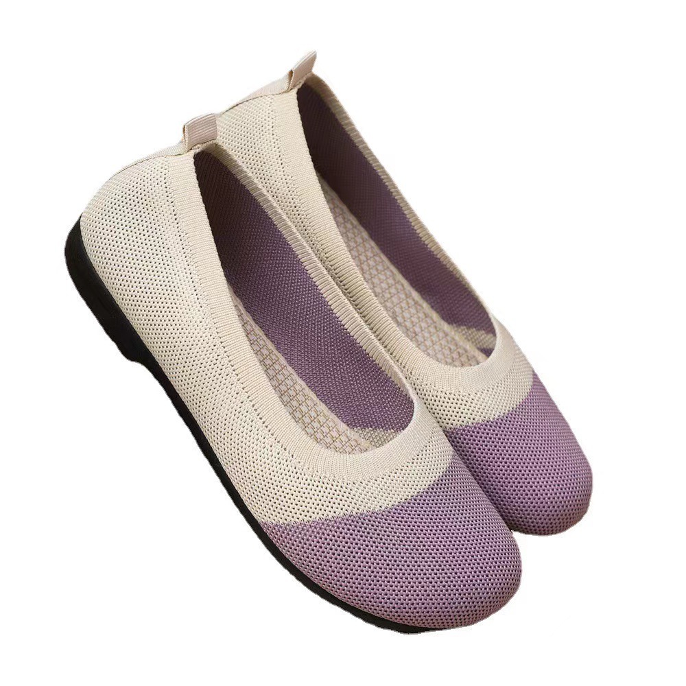 Viejos zapatos de tela de Beijing para mujeres, zapatos de conducción para mujeres, zapatos de tela