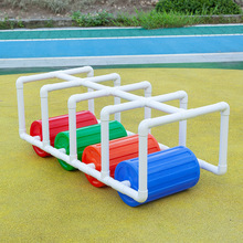 幼儿园滚筒协力车多人户外水车玩具体育活动器械教具感统训练器材