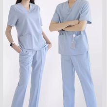 韩版洗手衣女刷手服手术衣速干护士套装口腔诊所医生美容院工作服