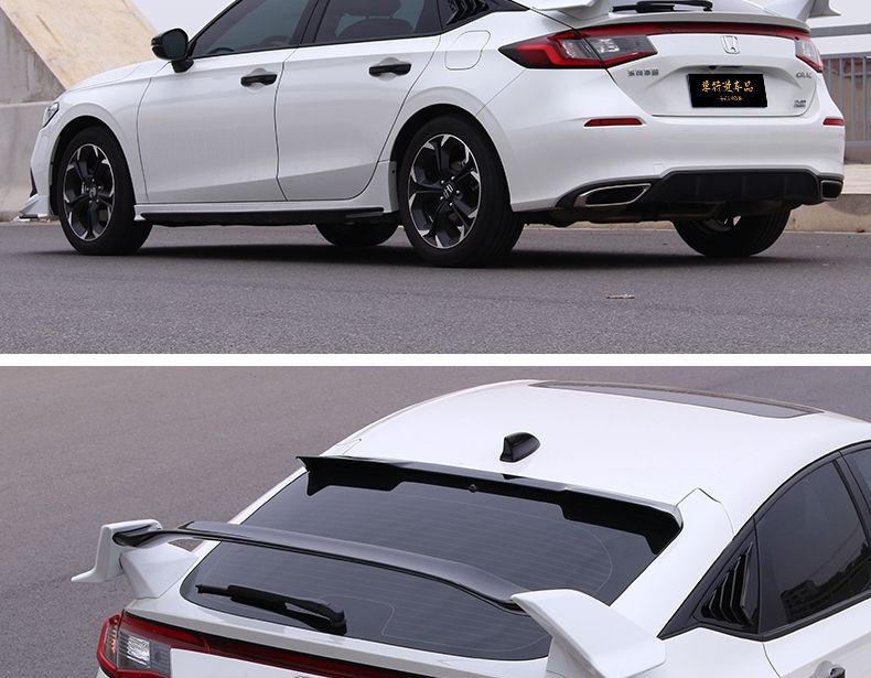 Suitable for the 11th generation Civic modified hatchback typer tail 11 generation Civic TR sedan fixed wind wing