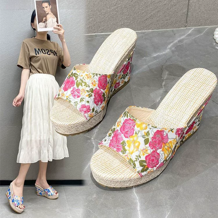 Внешняя торговля большой размер весна новый богемный модный склон с кружевным принтом