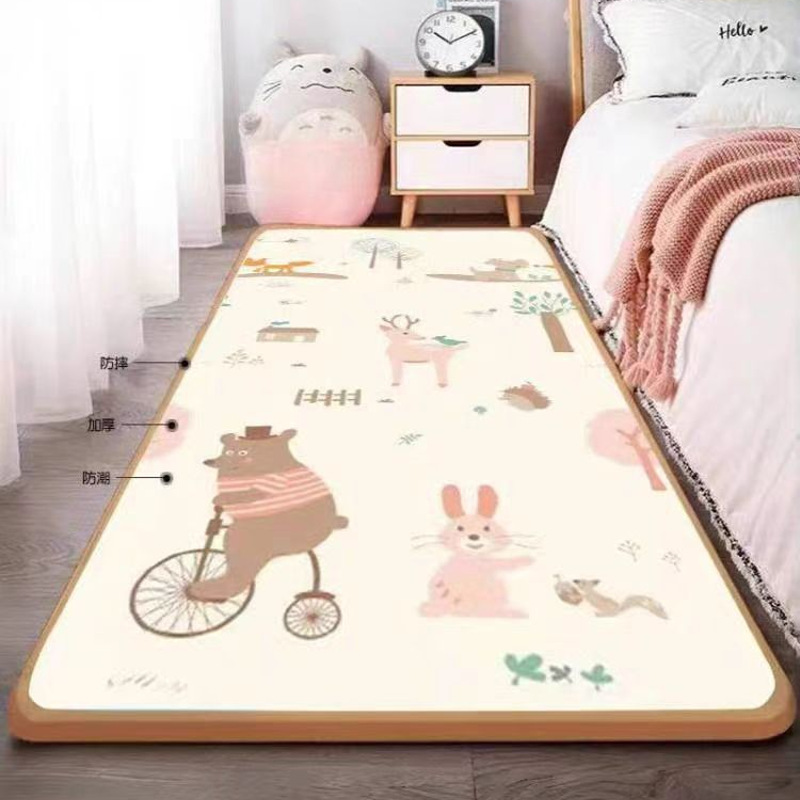 Almohadilla para gatear Almohadilla para niños engrosada a prueba de caídas Almohadilla para la cama del bebé Almohadilla para gatear para el dormitorio de la sala de estar Almohadilla para gatear Almohadilla para espuma engrosada