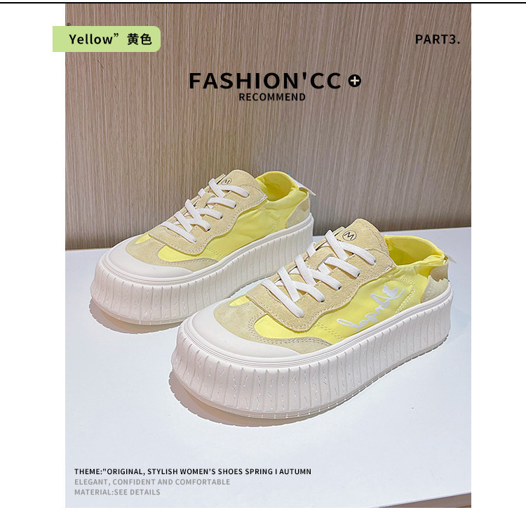 D6025 1220K GIÀY THỂ THAO TĂNG CHIỀU CAO NỮ WENTDHO MÙA XUÂN THU ĐÔNG ĐẾ CAO GIÀY DÉP NỮ G04 SẢN PHẨM MỚI