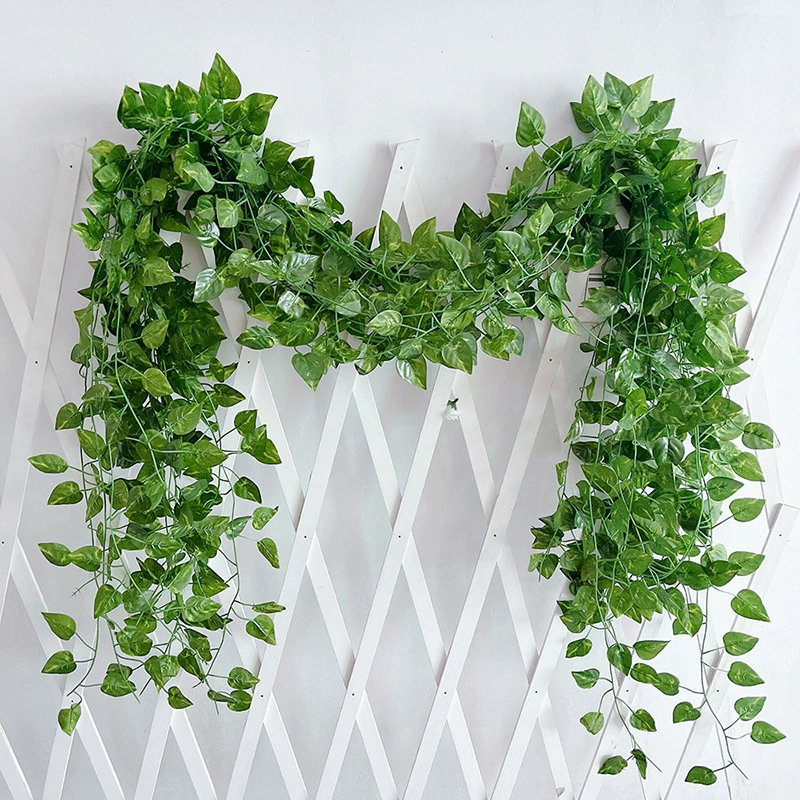 Amazon Cross-border Teng Leaf Flower and Teng Decoration Vine Green Loopenic Tiger Tiger Grape ivy