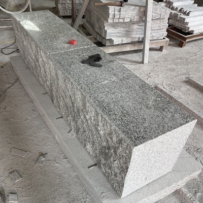 machining customized Various large gardens Park outdoors natural Granite Stone Stone bench Seat stool