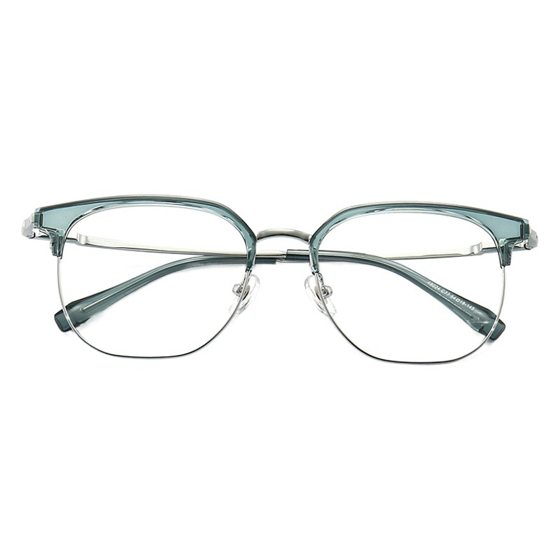 STUDIOMUKU mu fresco gafas estilo japonés cara grande retro medio marco gafas marco puede ser equipado con miopía gafas marco