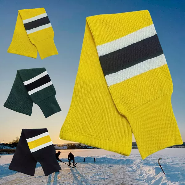 Hockey Socks for Kidsren, Professional Competition Training, Breathable, Non-Slip, High-Tube Knitted Ice Hockey Socks, Over-The-Knee Cold Protection