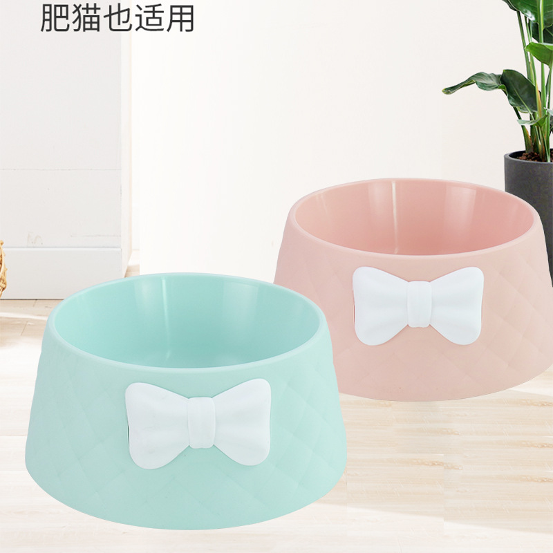 Suministros para mascotas amazon nuevo arco redondo gato tazón beber y alimentar mascotas tazón resistente a la caída durable perro tazón