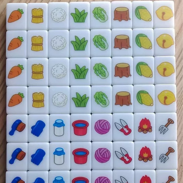 Factory Direct Sales Hot Selling Internet Celebrity Popular All Kinds of National Flags Zodiac Animals Mahjong Cross-border Hot Models