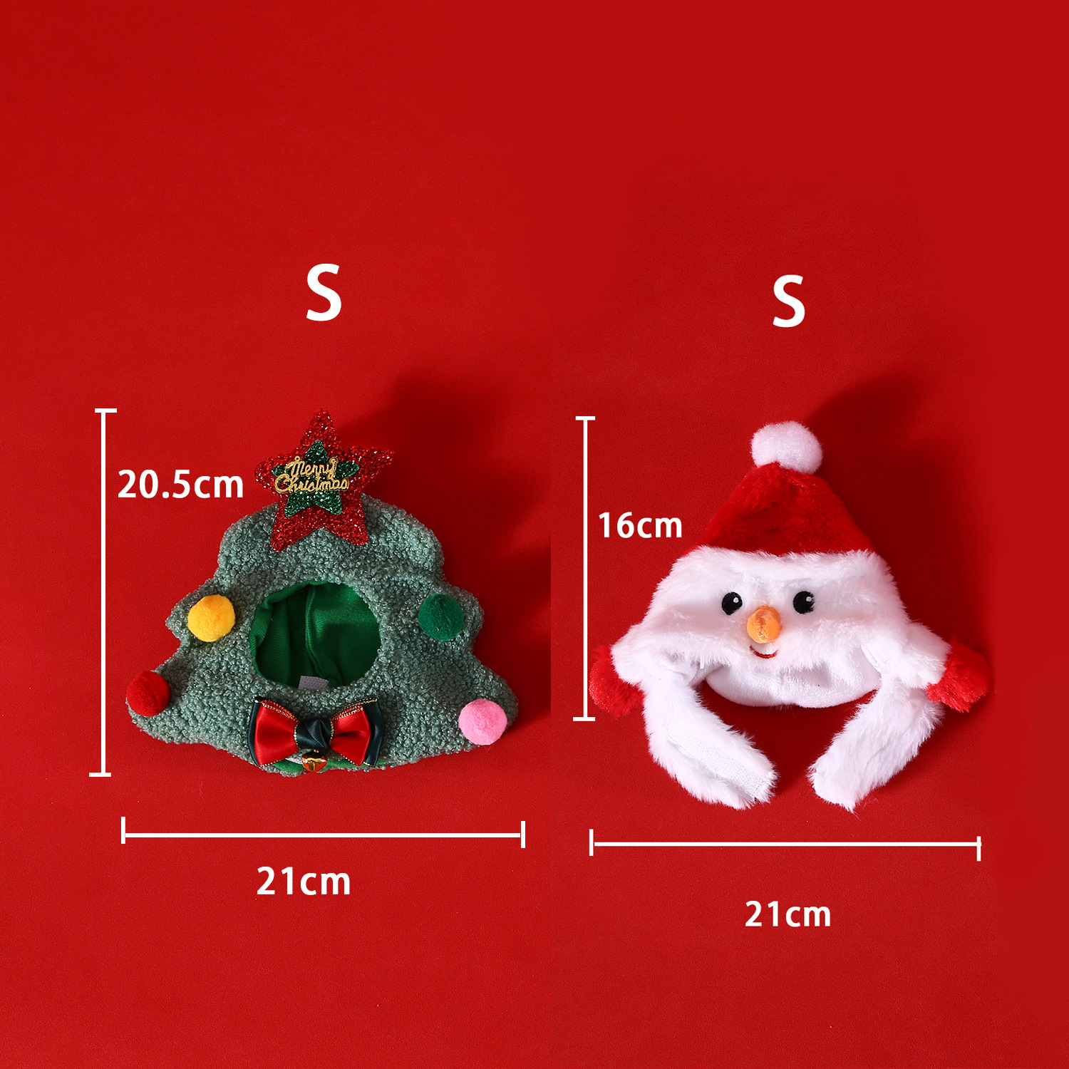 2025 mascota gato caja de regalo de Navidad muñeco de nieve anciano palo molar juguete bufanda de punto sombrero árbol de Navidad casco image 6