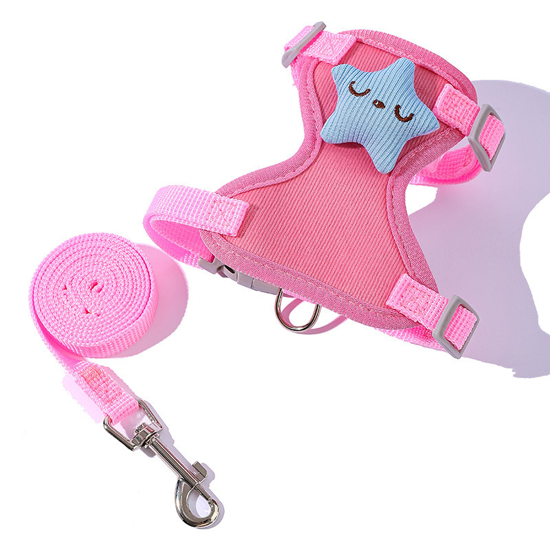 新しい犬用リード、猫用カラフルハーネス、小型犬用リードセット、犬猫用ユニバーサルスポット|undefined