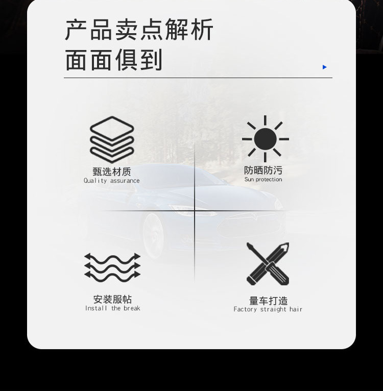 Suitable for Tesla Tesla Model3/Y central control screen protective cover protective leather case auto supplies wholesale