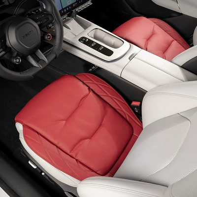 Seat cushion, seat cover – Xiaomi, Bmw, Mercedes-Benz, Audi Seat Covers - s-model-nappa-leather-volcanic-red-two-front-seats